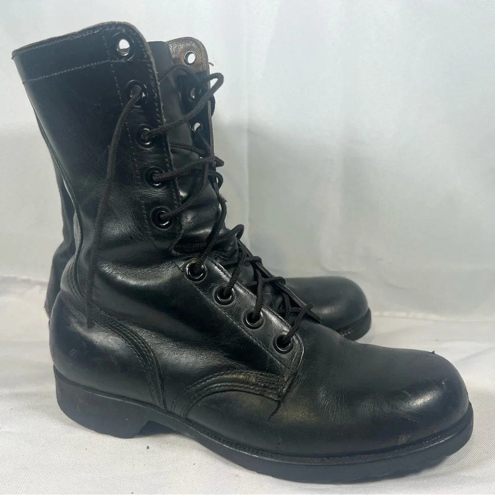 Genesco Vintage 1978 Military Combat Boots USA Size 7W